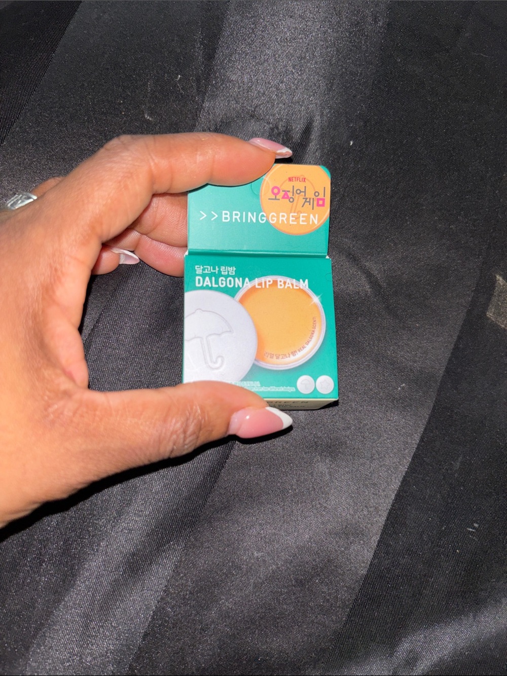 New in box BringGreen Dalgona Lip Balm - Orange Tint